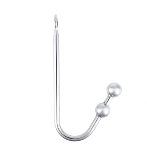 Stainless Pleasurable 4417 Hook Two Anal Steel Balls 1230